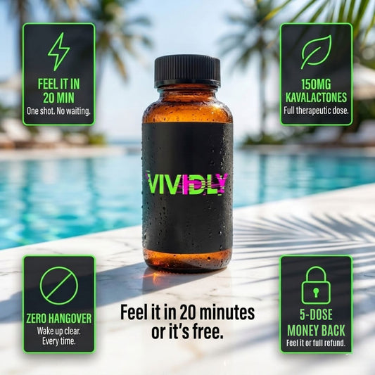 Kava Shot - Natural Relaxation & Alcohol Alternative